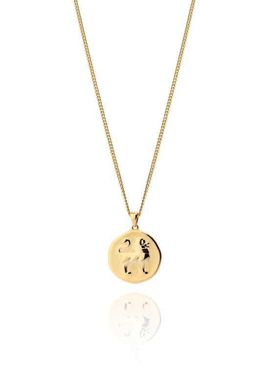 PieceLove Jaren '60 Hippie Jaren '70 Schijf Ketting Gemas