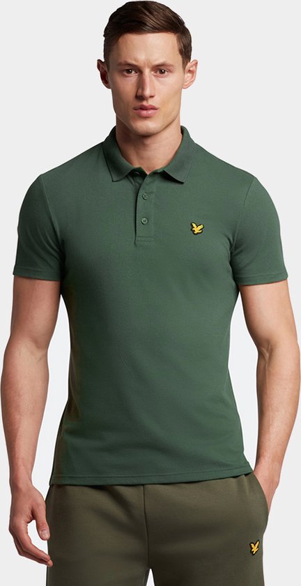 Lyle & Scott polo classique vert - XS