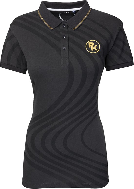 PK International Technische Piqué Polo Paco Charcoal XS