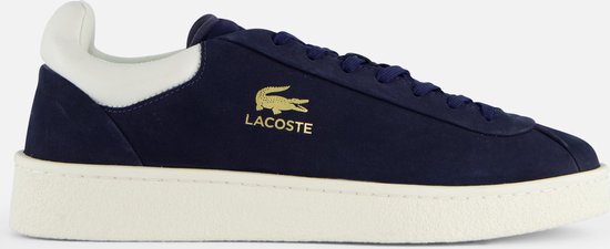 Lacoste Baseshot Premium Lage sneakers - Heren - Blauw - Maat 43