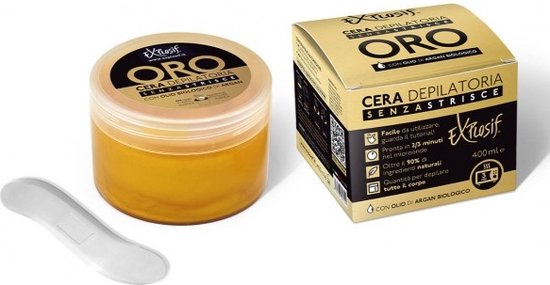 Gold Brazilian wax | Waxen zonder strips | Hot wax voor in de magnetron