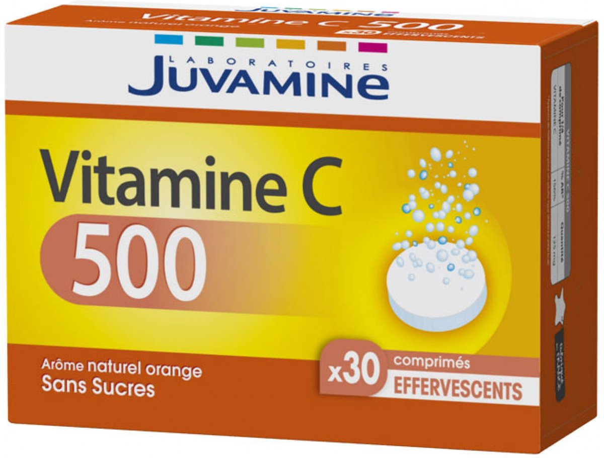 Juvamine Vitamine C 500 30 Bruistabletten