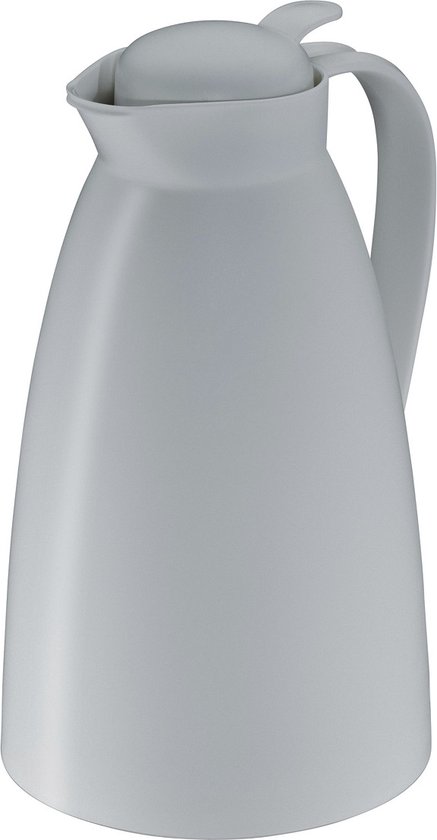 Alfi thermoskan Hotel Design TT leder bruin 1 liter van Alfi thermoskan Hotel Design TT leder bruin 1 liter van