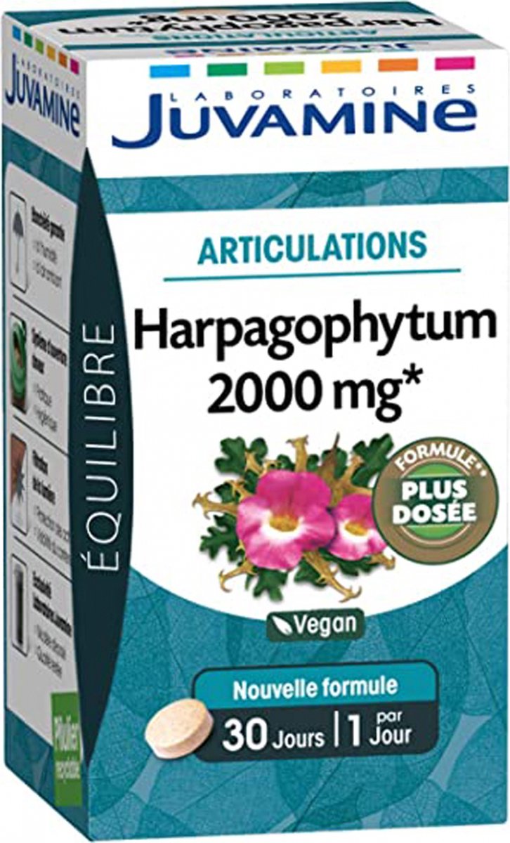 Goedkoopste Juvamine Harpagophytum 2000 mg 30 Tabletten