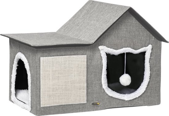 pet Huisdierenhuis Multikleur 68.5 X 54 X 51.5 Cm Kattenhuis