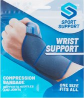 Wrist support Polsbandage | Compressie | steunt spieren en gewrichten | One size | Unisex