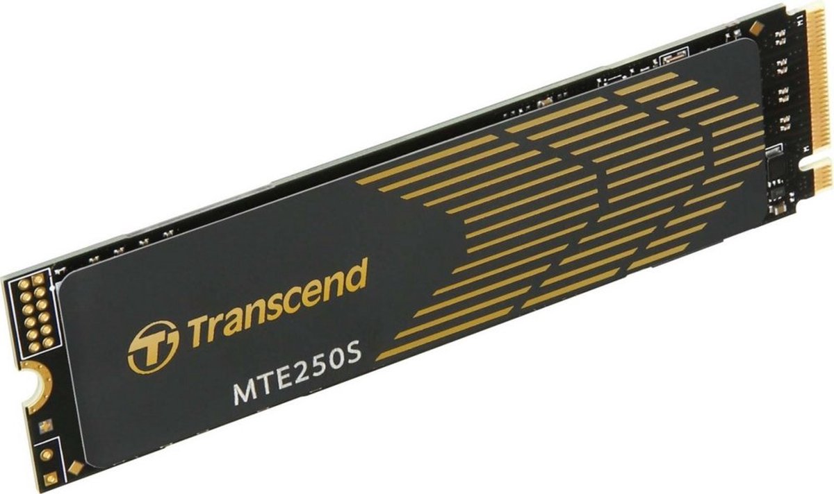 Transcend 250S 1 TB M.2 SSD 2280 harde schijf M.2 NVMe PCIe 4.0 x4 TS1TMTE250S