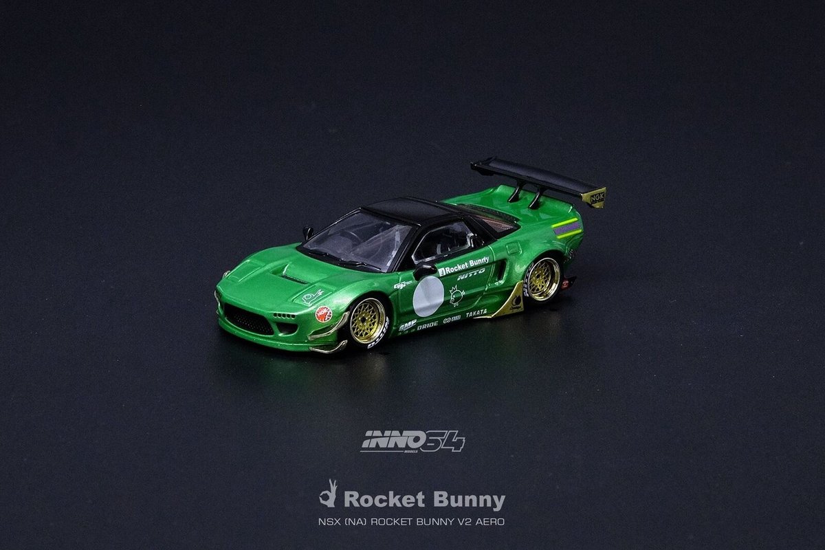 NNO64 1 64 Honda NSX NA Rocket Bunny V2 Aero Green | bol