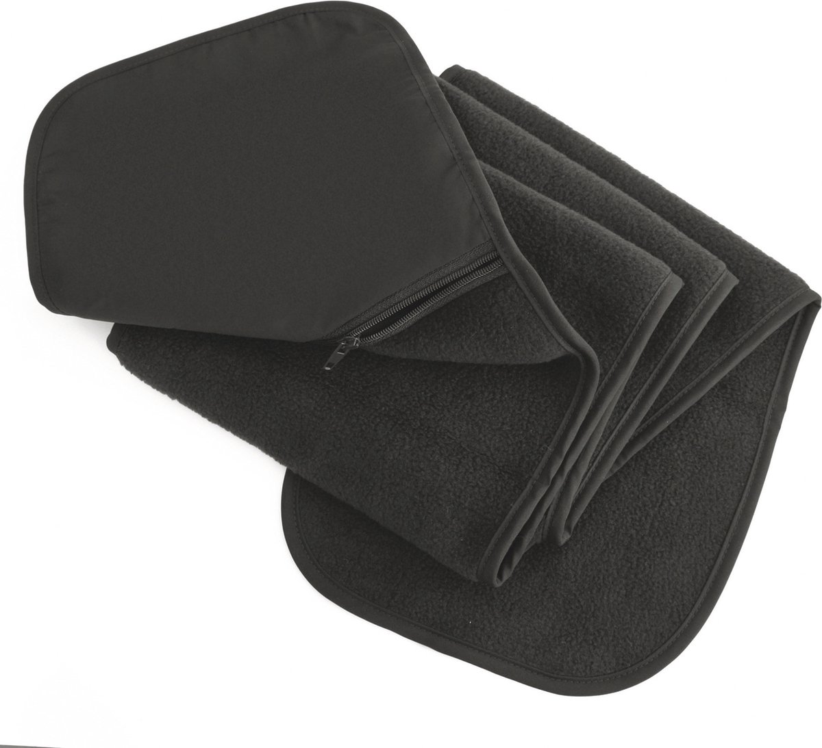 Fleece sjaal met Zak en rits Result R100X grijs