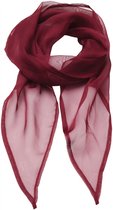 Sjaal Dames One Size Premier Burgundy 100% Polyester