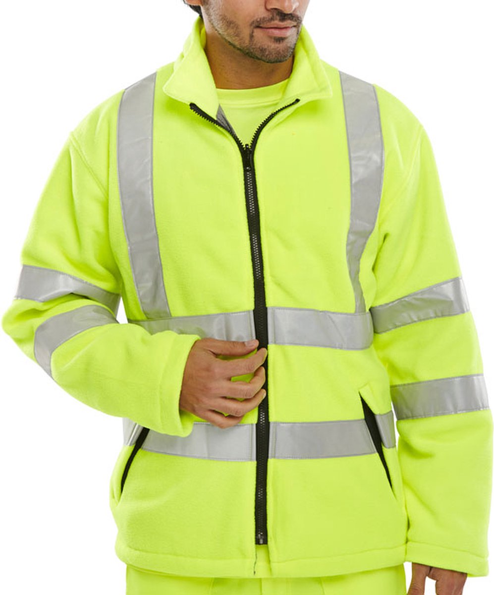 Beeswift Carnoustie Fleece Jack - Geel - Maat L