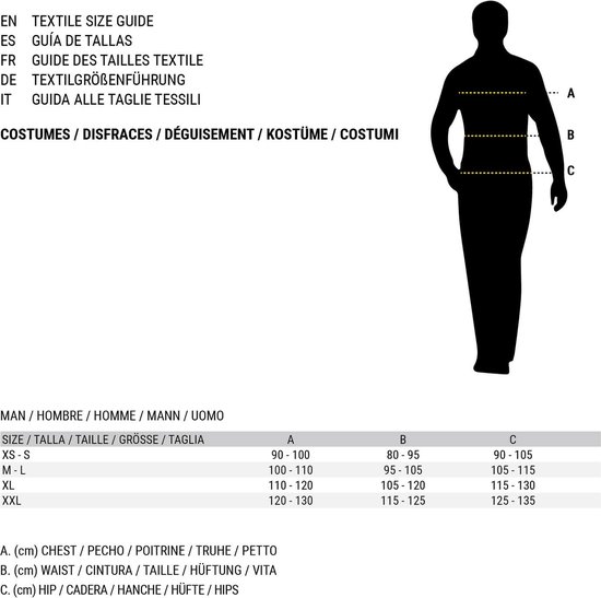 W WIDMANN MILANO Party Fashion Costume de centurion