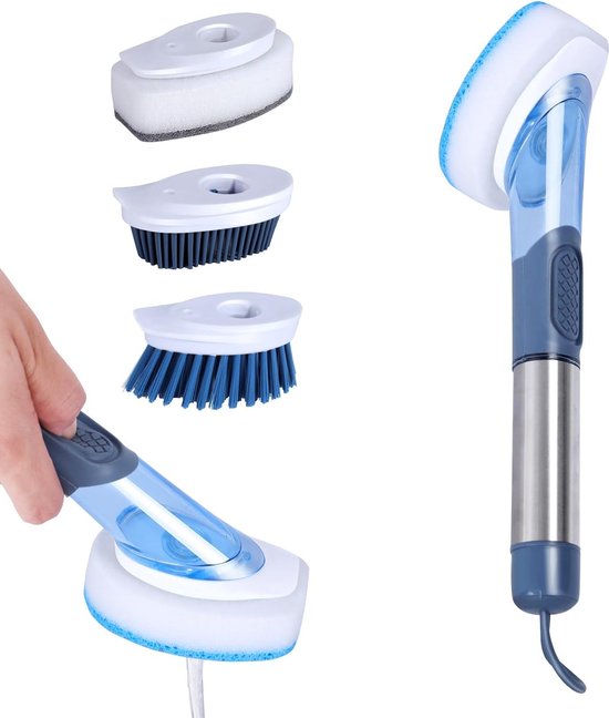 Brosse En Plastique Brosses De Nettoyage À Lessive Récurer Multifonction