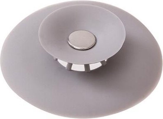 Detbom Lot de 10 grilles de vidange grises compatibles avec les bondes
