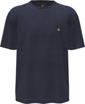 Scotch & Soda Garment Dye Logo Crew T-shirt Heren T-shirt - Maat S