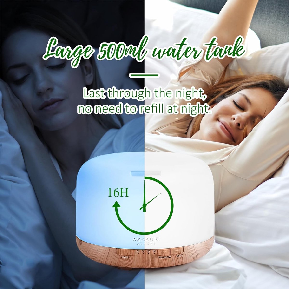 Goedkoopste Aroma Diffuser - Relax accessories – Aroma diffuser - Aromadiffuser , 500 ml
