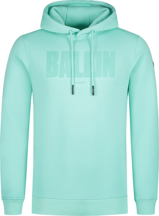 Ballin Amsterdam - Heren Regular fit Sweaters Hoodie LS - Dark Mint - Maat XL