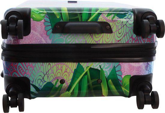 Saxoline rigide / Trolley / Valise de voyage Saxoline - 67 cm (Medium) - Butterfly Nature