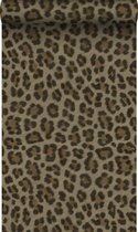 Papier peint Origin imprimé léopard marron et beige - 347801 - 0,53 x 10,05 m