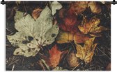 Tapisserie - Toile Murale - Feuilles d'Automne - Automne - Saisons - Nature - 120x80 cm - Tapisserie