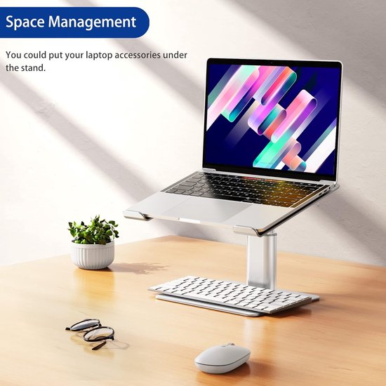 MOFT Laptopstandaard, onzichtbare slanke verstelbare laptopstandaard MOFT Laptopstandaard, onzichtbare slanke verstelbare laptopstandaard