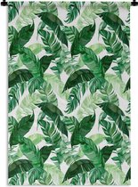Tapisserie - Tapisserie - Feuilles - Vert - Motif - 60x90 cm - Tapisserie