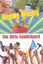 Wenskaart Nieuwe Woning Van Harte Gefeliciteerd - Gratis verzonden - D4398/257