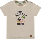 Babyface baby boys t-shirt short sleeve Jongens T-shirt - cream - Maat 56