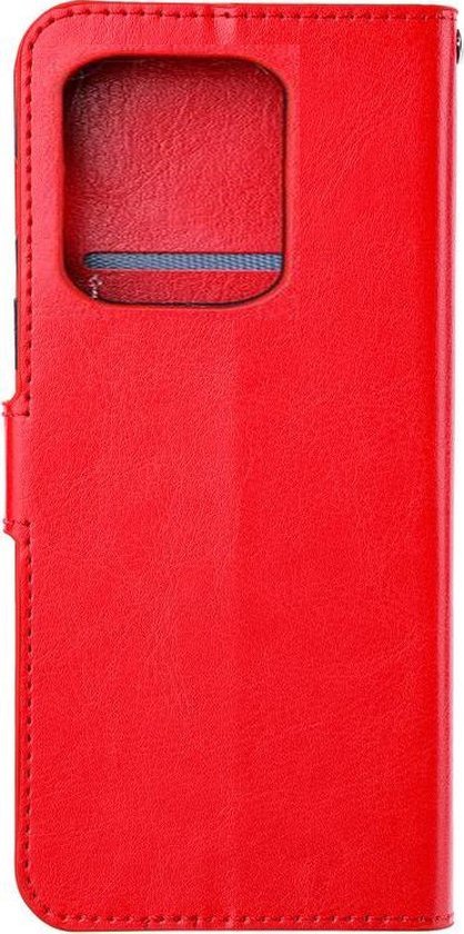 Étui portefeuille pour livre adapté à : Xiaomi 13 Pro - Rouge