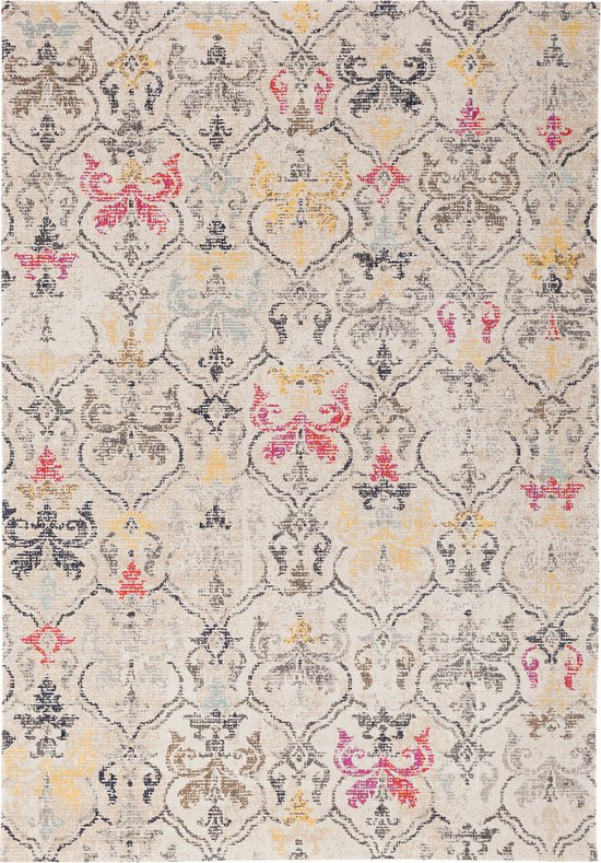 Pergamon Kortpolig design vloerkleed modern vintage oosters patroon