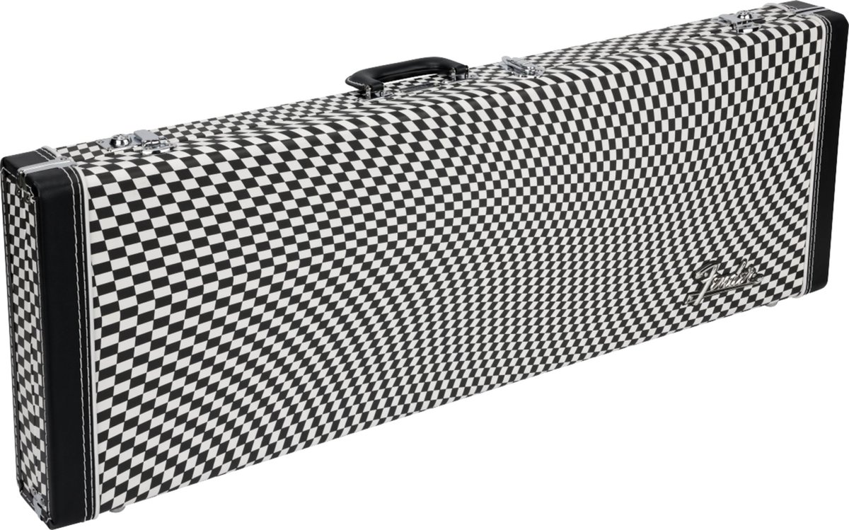 Fender CLSC SRS Case Strat/Tele Wavy Checkeboard - Koffer voor elektrische gitaren