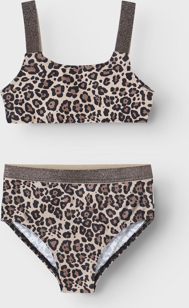 NAME IT NKFZERIA BIKINI Meisjes Bikini - Brown Lentil — afbeelding 9