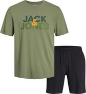 JACK&JONES ADDITIONALS JACULA SS TEE AND SHORTS SET Heren T-shirt - Maat S
