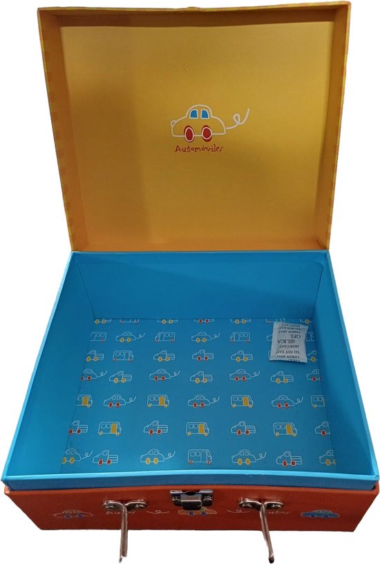 Kinder koffertjes set - 3 delig - Model Auto - Simply fot Kids - koffer — afbeelding 4