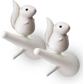 Qualy - Squirrel Hook white/white