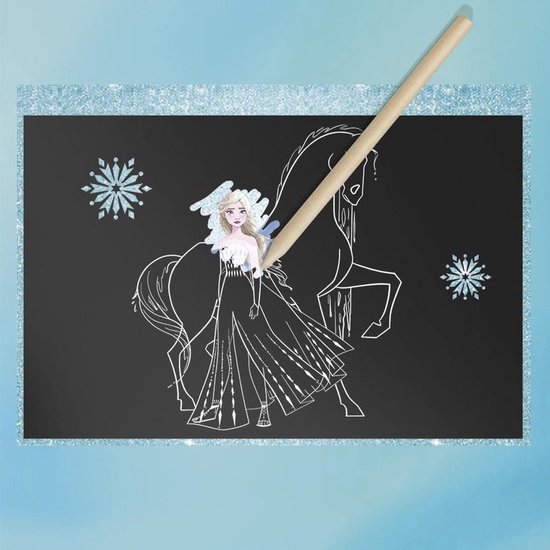 Totum Disney Frozen 2 Scratch Book