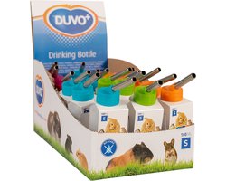 Duvoplus - Voerbak - Knaagdier - Drinkfles Plastiek Kleine Dieren S - 100ml - Display - 1st