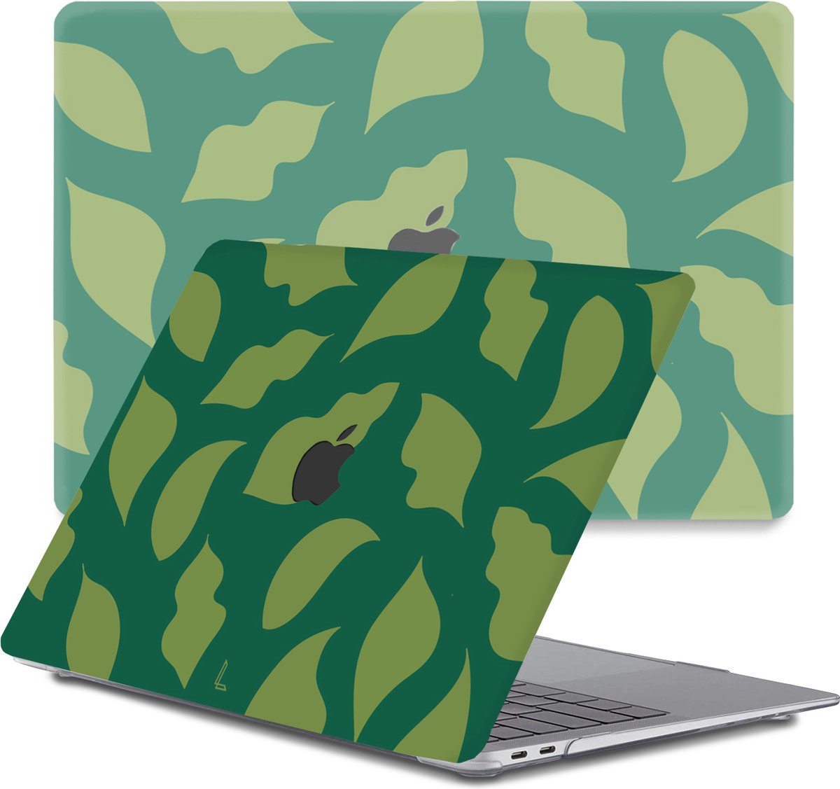 Lunso - Geschikt voor MacBook Pro 13 inch (2020-2022) - cover hoes - Autumn Leaves - Vereist model A2251 / A2289 / A2338 / A2686