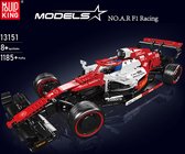 Mould King 13151 - Voiture de Formule 1 - Alpha Romeo - Ensemble de construction 1158 pièces - Compatible Lego