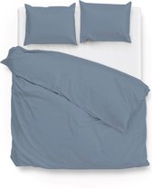 Alors! Home Housse de couette Satinado - Lit simple - 240x200/220 cm - Blue Riviera