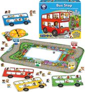 Orchard Toys - Bus Stop - Rekenspel met bus - laat passagiers in- en uitstappen - optel- en aftreksommen - vanaf 4 jaar