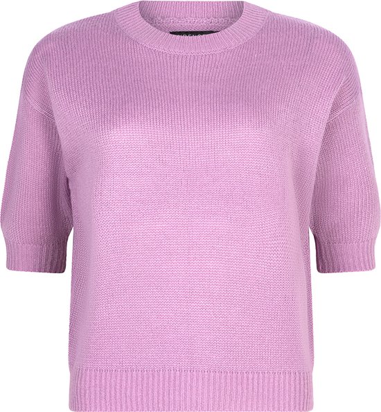 Ydence Knitted top Feline - Lavender Pink - Maat XS