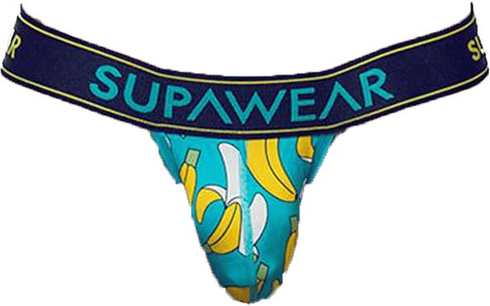 Supawear | Sprint Jockstrap Bananas - Maat L | Heren Jockstrap | Mannen Ondergoed