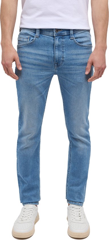 Mustang jeans - Heren Jeans - Heren - W34 X L34 - Licht blauw - Katoen - 1013709-5000-Oregon Slim K