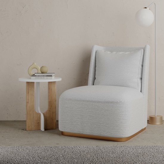Eleonora salontafel Maud 65x56,5x38 cm mangohout naturel online Eleonora salontafel Maud 65x56,5x38 cm mangohout naturel online