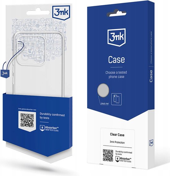 Coque de téléphone pour Xiaomi 13 Pro - Coque transparente 3MK