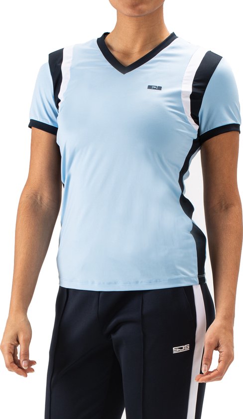 Sjeng Sports Inana Tee - Sportshirt - Blauw - Dames - Tennis