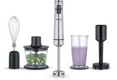 Severin SM 3775 Draadloze Staafmixer met Premium Set - BPA vrij - RVS
