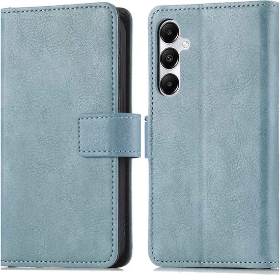 iMoshion Hoesje Geschikt voor Samsung Galaxy A15 (5G) / A15 (4G) Hoesje Met Pasjeshouder - iMoshion Luxe Bookcase - Lichtblauw