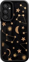Casimoda® hoesje - Geschikt voor Samsung Galaxy A14 5G - Constellations - Zwart TPU Backcover - Geen opdruk - Zwart